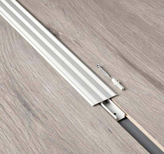 Berryalloc T-LIST ALUMINIUM SØLV 2M ALLOC