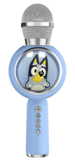 BLUEY Karaoke Mikrofon PopSing, LED BLUEY Karaoke Mikrofon PopSing, LED