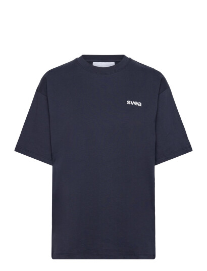 Svea Swaustin Boxy Ss T-Shirt - Navy - XS Svea Swaustin Boxy Ss T-Shirt - Navy - XS