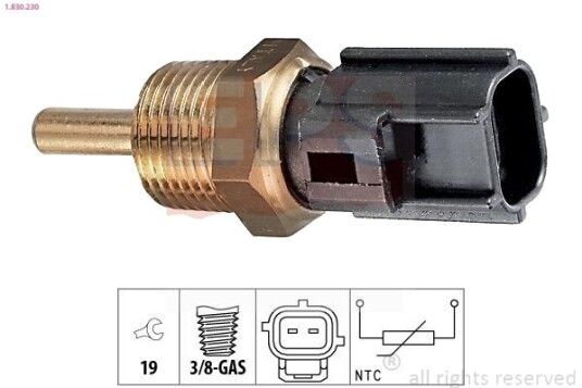 EPS 1.830.230 Sensor, motortemperatur EPS 1.830.230 Sensor, motortemperatur