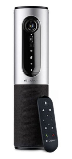 LOGITECH ConferenceCam Connect Conference camera colour 1920 x 1080 720p 1080p audio wired Wi-Fi Bluetooth 4.0 / NFC USB 2.0 H.264