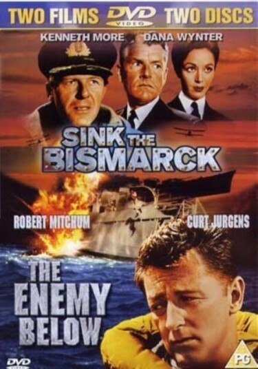 The Enemy Below/Sink the Bismarck! DVD