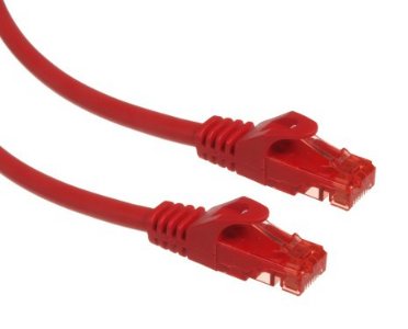 Maclean Mctv-302 R 2 M Cat6 U/Utp Utp Rj-45 Rj-45 Rød