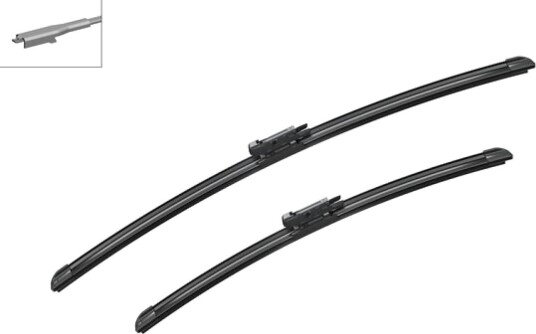 Bosch Aerotwin Flatblade Viskerblade Sæt A605s Bosch Aerotwin Flatblade Viskerblade Sæt A605s