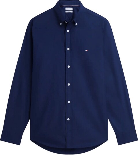 Tommy Hilfiger Flex Dobby Sf Shirt Navy XL