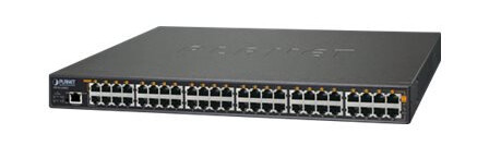 Planet Hpoe-2400G - Strøminjektor (Kan Monteres I Rack) - Ac 100-240 V - 720 Watt - Ethernet 10/100/1000 - Utgangskontakter: 24 - 1U - 19"