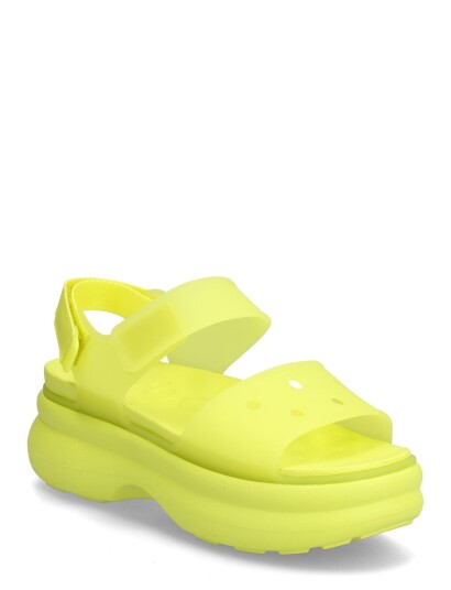 Crocs Soho Frosted Y Strap Sandal   Yellow   38/39