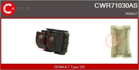 CASCO CWR71030AS Bryter, vindusheis