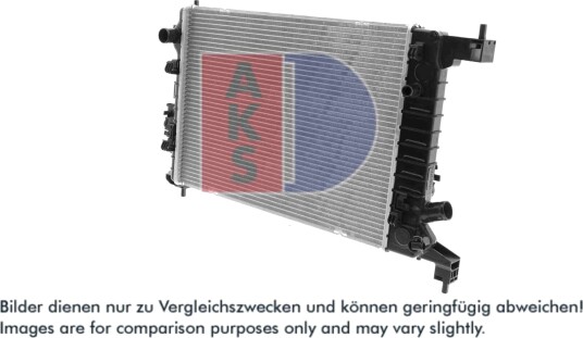 AKS DASIS 520123N Radiator motorkjøling