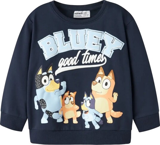 Name It Nmmjust Bluey Nreg Sweat Unb Noos Sky Navy 98 Name It Nmmjust Bluey Nreg Sweat Unb Noos Sky Navy 98