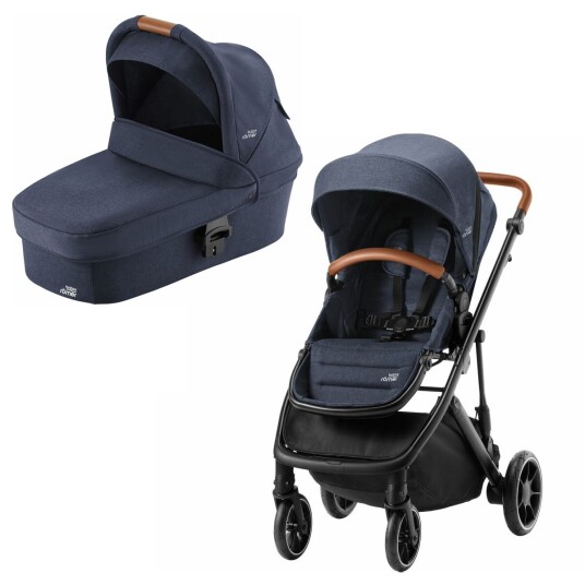Vogn Britax Strider M + Liggedel Navy Ink