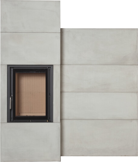 Brunner BSO 03 umalt elementpeis med et glass rett vegg Brunner BSO 03 umalt elementpeis med et glass rett vegg