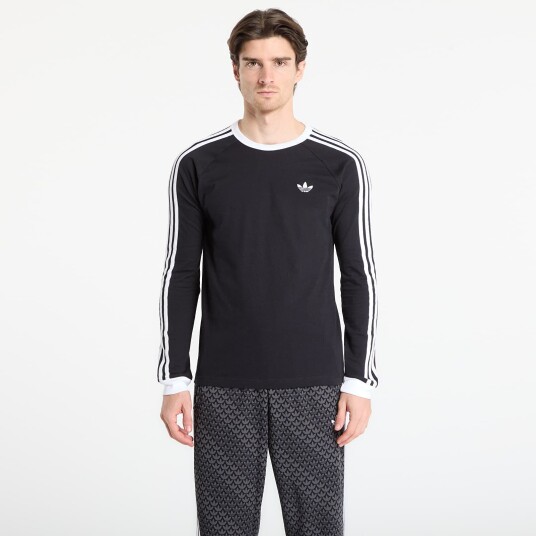Adidas Originals 3S Ls Tee Black XL