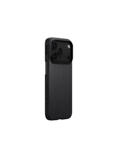 Pitaka Ultra Slim iPhone 17 Pro Deksel Svart/Grey - MagSafe Kompatibel