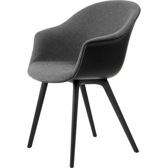 Gubi Bat Spisebordstol Polstret Front / Plastbase Hallingdal 65 173