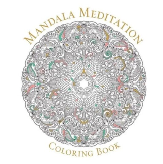 Mandala Meditation Coloring Book Av Sterling Publishing Co.