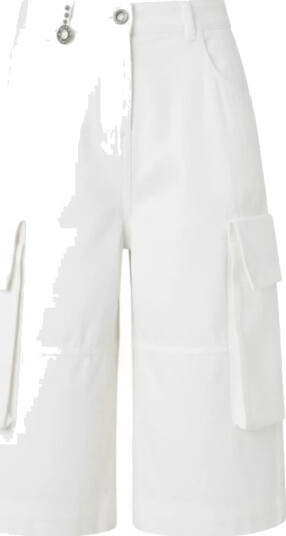 Pinko Dame Shorts Hvit S,