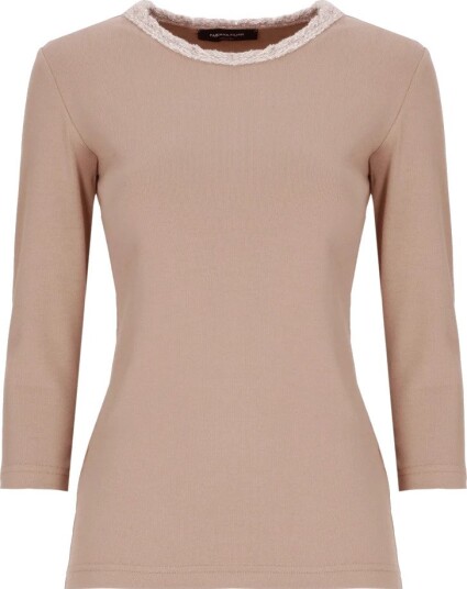 Fabiana Filippi Dame Topper Beige XS,