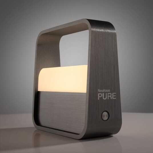 Bordlampe PURE PURE Go dimmbar Grå Stue Aluminium Moderne 13 13 Grå