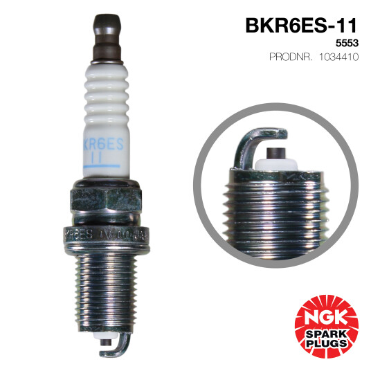 NGK Tennplugg BKR6ES 11 NGK Tennplugg BKR6ES 11