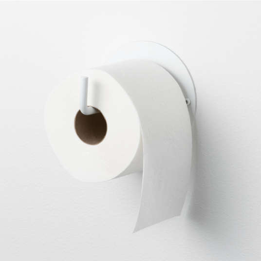 Naga Toiletrulle Holder Hvid Naga Toiletrulle Holder Hvid