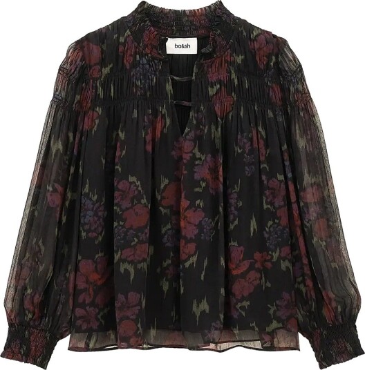 ba&sh Blouse Douce BLACK 42