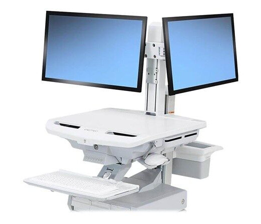 Ergotron SV Dual Monitor Kit - stand (adjustable arm) Ergotron SV Dual Monitor Kit - stand (adjustable arm)