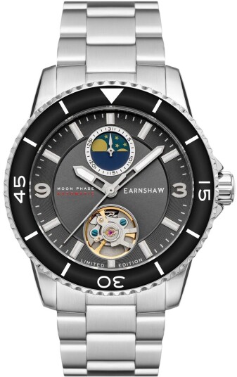 Thomas Earnshaw Herreklokke ES 8210 22 Prevost Grå/Stål Ø42 mm Thomas Earnshaw Herreklokke ES 8210 22 Prevost Grå/Stål Ø42 mm