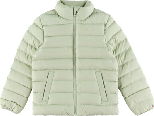 Tommy Hilfiger Dunjakke   Light Down   Tåkete Sage Green   Tommy Hilfiger   6 år (116)   Dunjakke   Grønn