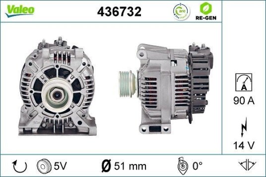 Dynamo VALEO 436732 Dynamo VALEO 436732