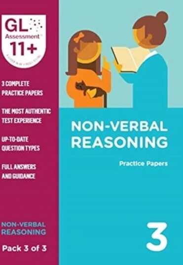 11+ Practice Papers Non-Verbal Reasoning Pack 3 (Multiple Choice) Av Gl Assessment