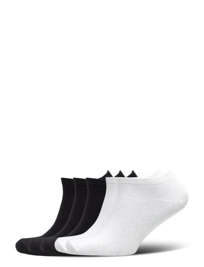Decoy Decoy Sneaker Sock Cotton 5 Pk   Black   37 41
