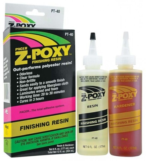 Zap PT40 Adhesives Z-Poxy Finishing Resin 12 oz