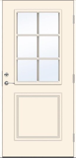 Ytterdør Swedoor Advance Line Classic Smetana