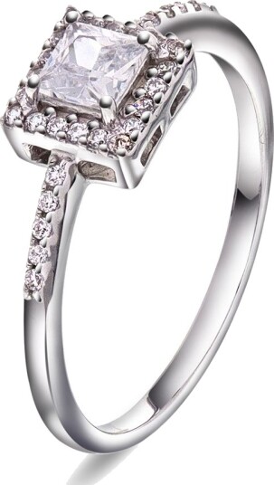 Pan Jewelry Ring med zirkonia Luxe størrelse Ring med zirkonia Luxe 50