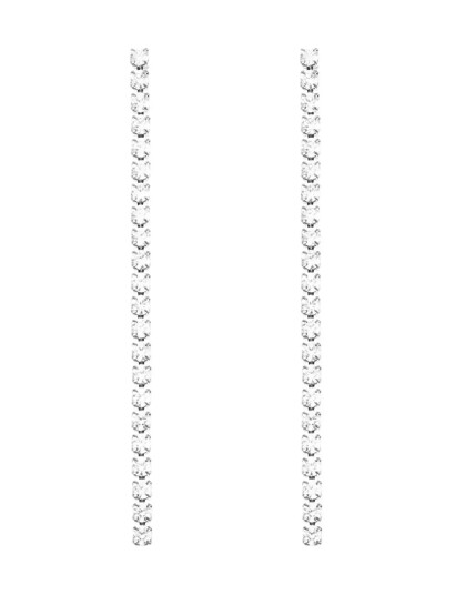 BY JOLIMA Cloé Earring Silver One Size 5,5 cm