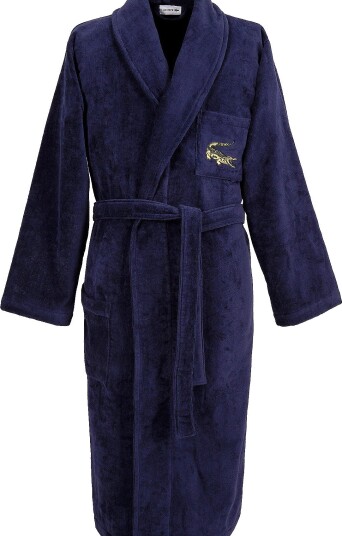 Lacoste Home Lrene Bath Robe MARINE S