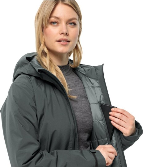 Jack Wolfskin Women's Heidelstein Ins Jacket Slate Green S