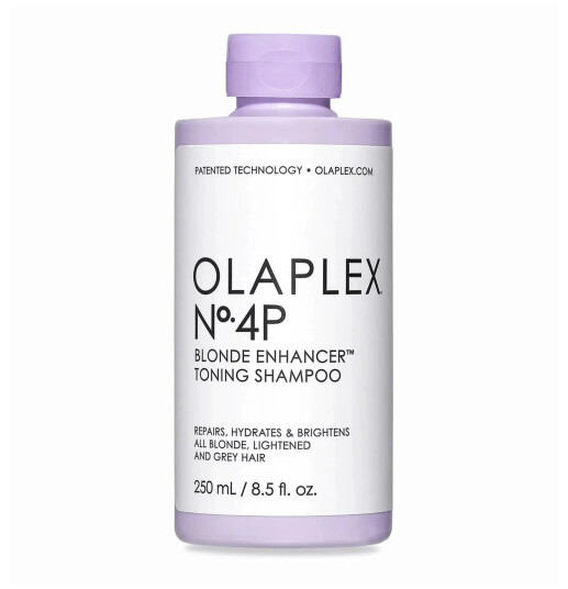 Olaplex No. 4-P Bond Maintenance Purple Shampoo 250ml for Blondt og Grått Hår