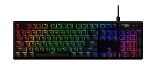 HyperX Alloy Origins PBT Mechanical - Gamingtastatur - US English - Svart