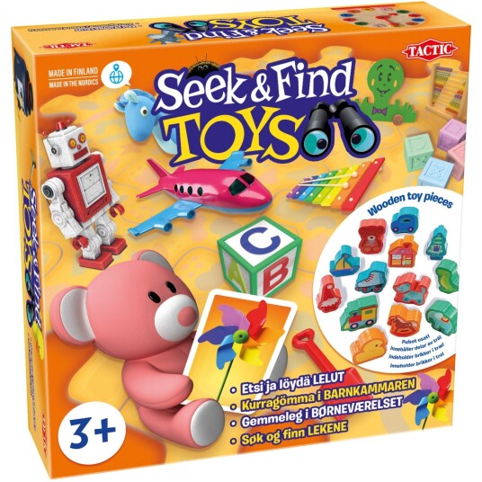 Tactic Games Søg & Find Leketøy Spill Tactic Games Søg & Find Leketøy Spill