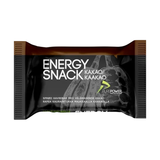 PurePower Energy Snack energibar kakao 60 g PurePower Energy Snack energibar kakao 60 g