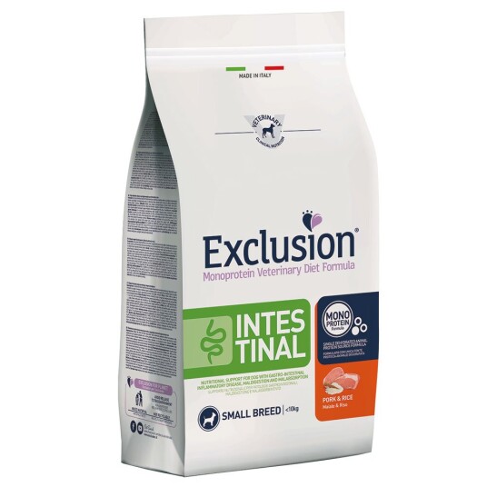Exclusion Intestinal Small Breed Med Svinekjøtt Og Ris 7 kg