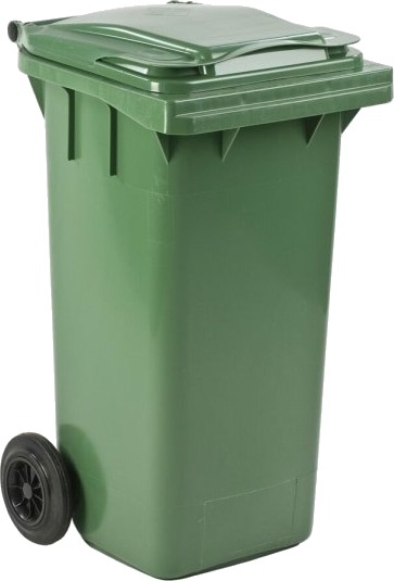 Affaldscontainer Ese Grøn Plast 120 L Uv Resistent Affaldscontainer Ese Grøn Plast 120 L Uv Resistent