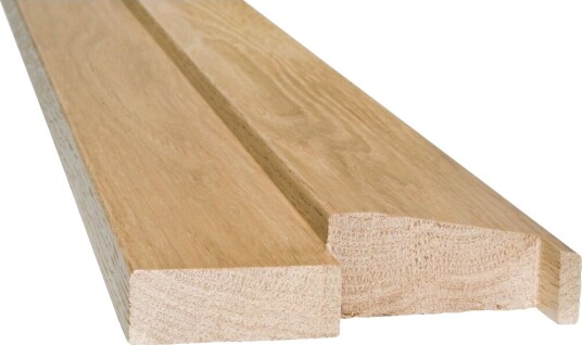 Solid Terskel m7 std 22x92x630 mellomliggende m/anslag hvitpigment lakk