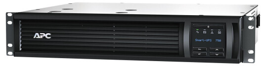 APC Smart-UPS 750VA LCD RM - UPS - 500 watt - 750 VA - med APC SmartConnect