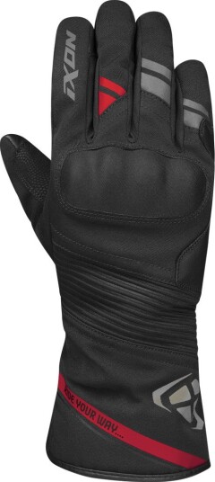 MC-Hansker IXON Pro Midgard Svart /Rød 3XL
