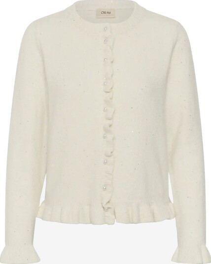 Cream Crjolly Knit Cardigan   WHISPER WHITE   L
