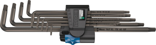 Wera Torx Skrutrekker Set 9 Deler TX8-40 i Stål