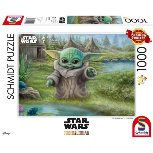Schmidt Thomas Kinkade: Star Wars, The Mandalorian Childs Play 1000 Pieces SCH9955